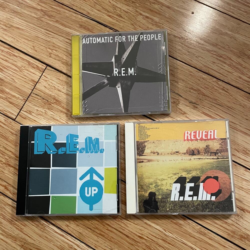 Lot of (3) R.E.M. CDs albums alternative pop rock post punk